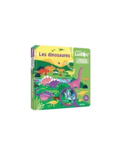 Auzou Livre documentaire cherche et trouve les dinosaures Ludoc - Hot