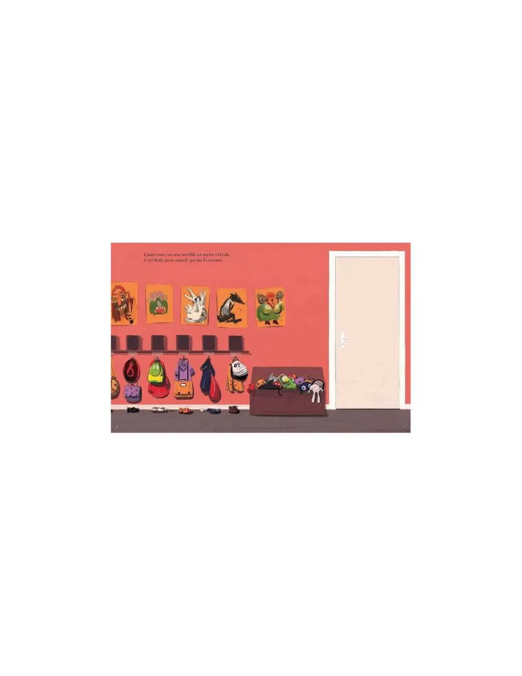 Moulin Roty Livre La nuit de Berk - L'école des loisirs Discount
