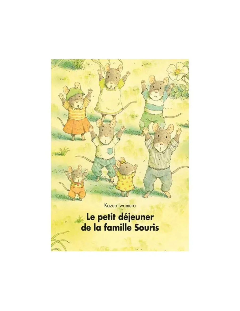 Moulin Roty Livre Le petit-déjeuner de la famille Souris - L'école des loisirs Discount