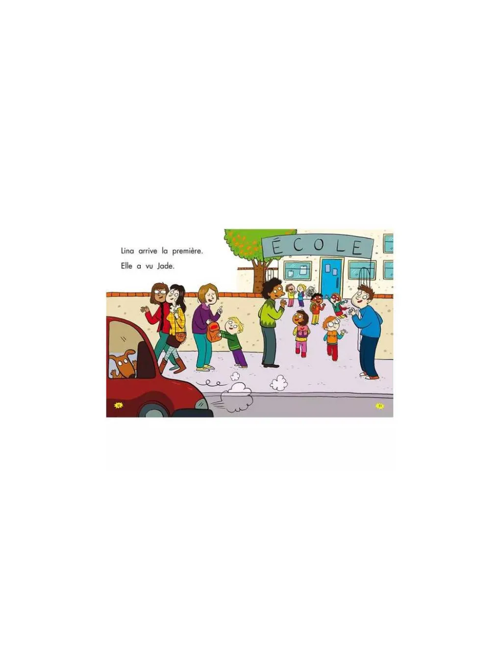 Auzou Livre Les Héros du CP niveau 1 - Vive l'école ! - New