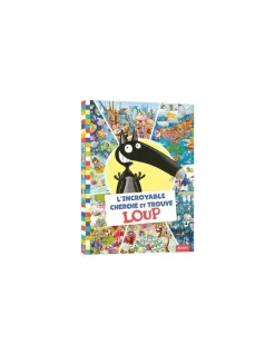 Auzou Livre L'incroyable Cherche et trouve Loup - Hot