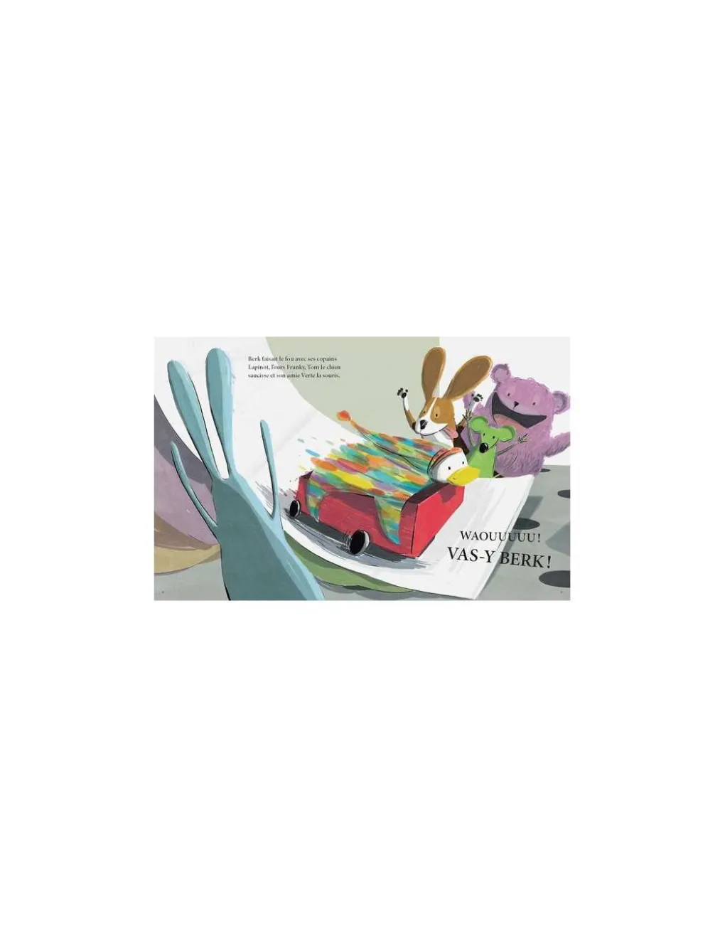 Moulin Roty Livre L'oeil de Berk - L'école des loisirs