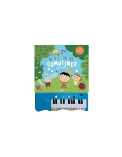 Auzou Livre Mes joyeuses comptines au piano - Hot