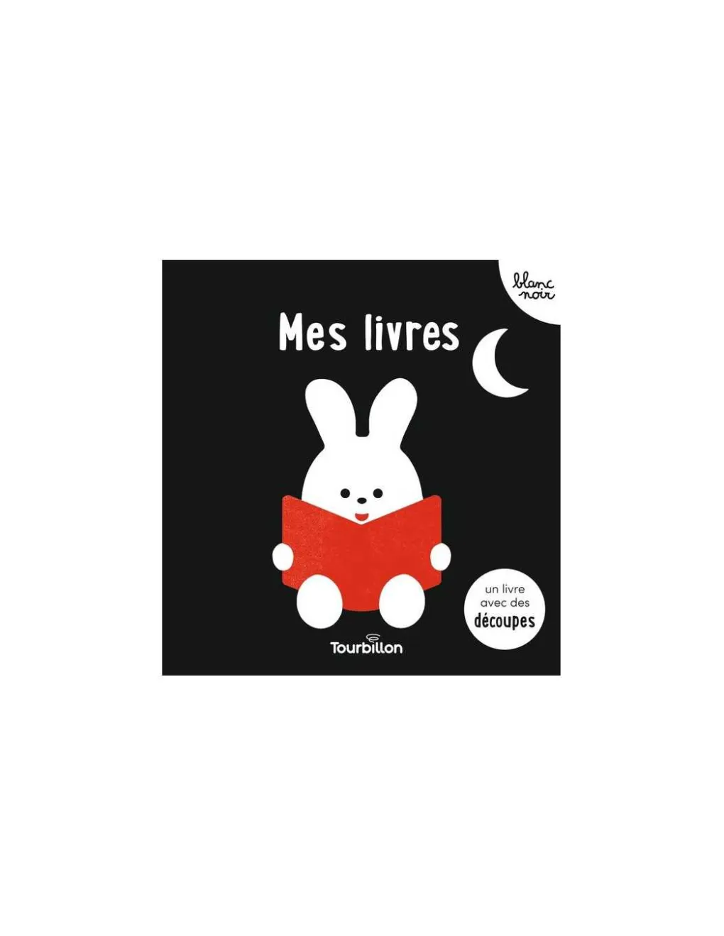 Tourbillon Livre Mes livres noir et blanc - New