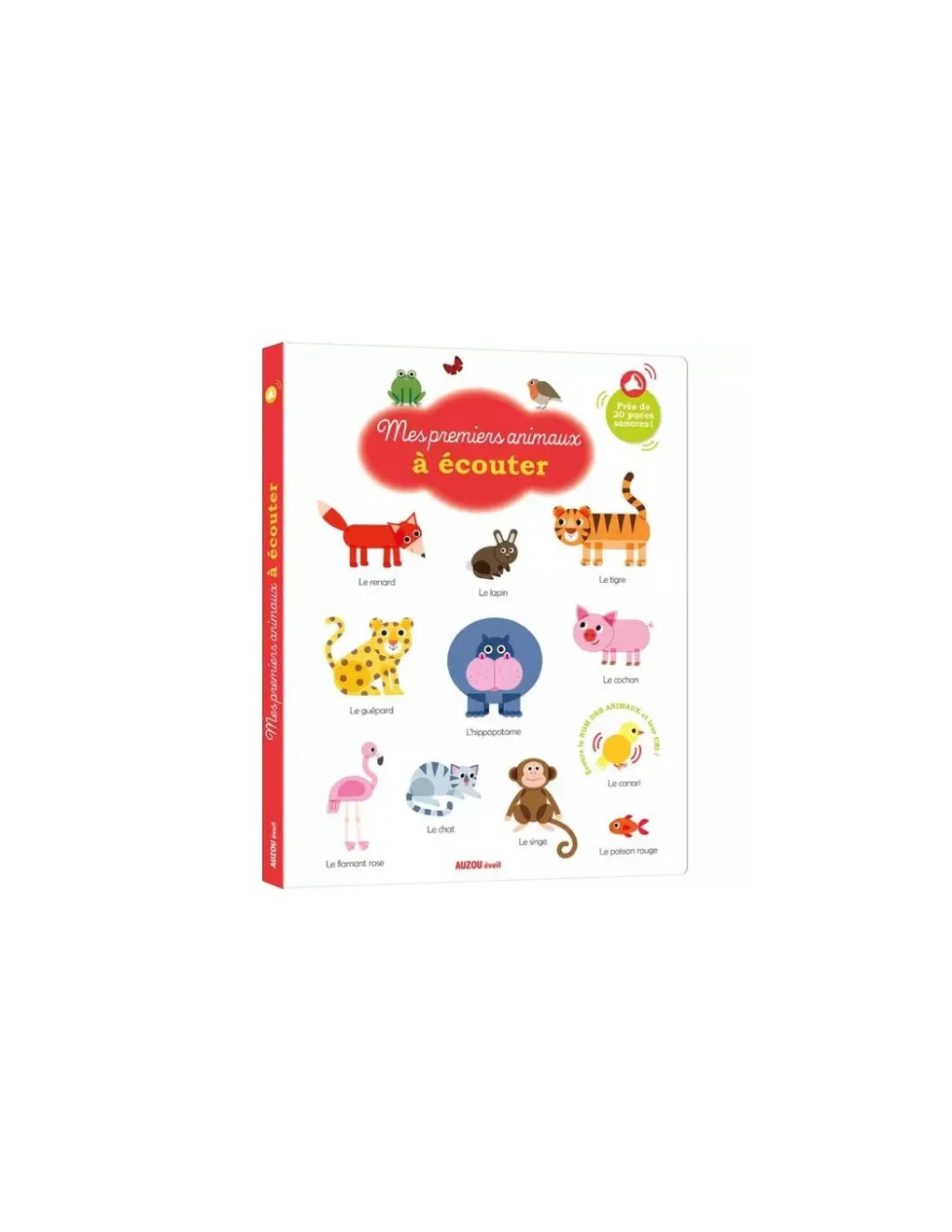 Auzou Livre Mes premiers animaux à écouter - Clearance