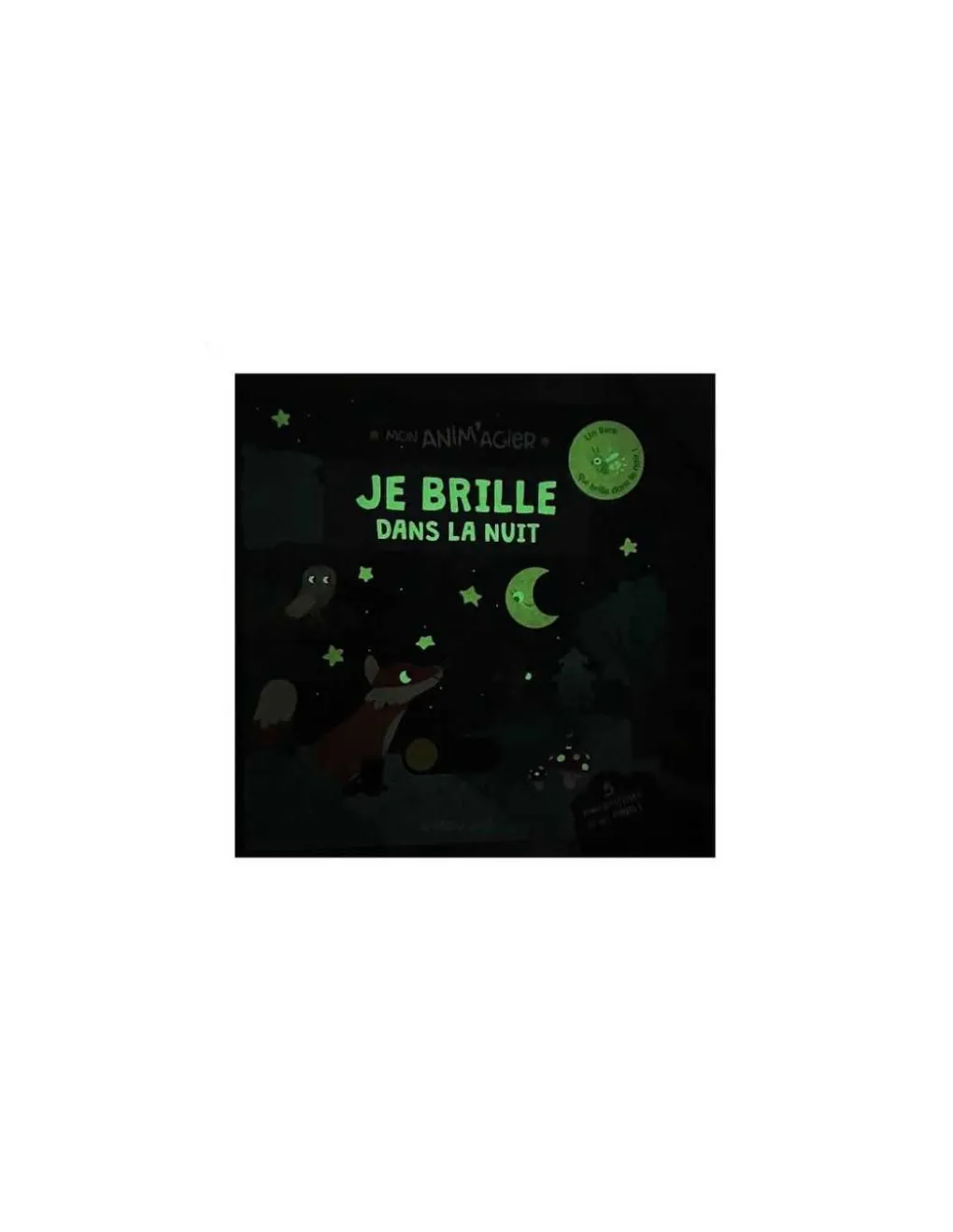 Auzou Livre Mon Anim'agier je brille dans la nuit - Best