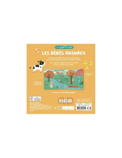 Auzou Livre Mon Anim'agier Les bébés animaux - Discount
