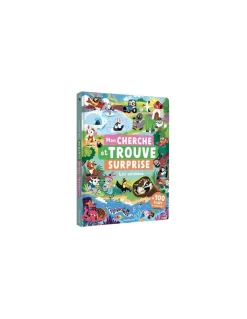 Auzou Livre Mon Cherche et trouve surprise Vive les animaux - Clearance