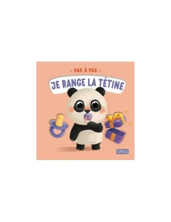 Sassi junior Livre Pas à pas je range la tétine - Sassi Best