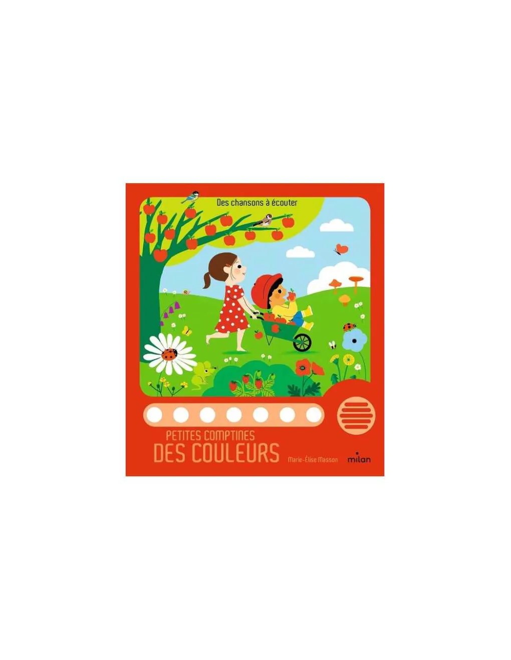 Milan Livre Petites comptines des couleurs - Clearance