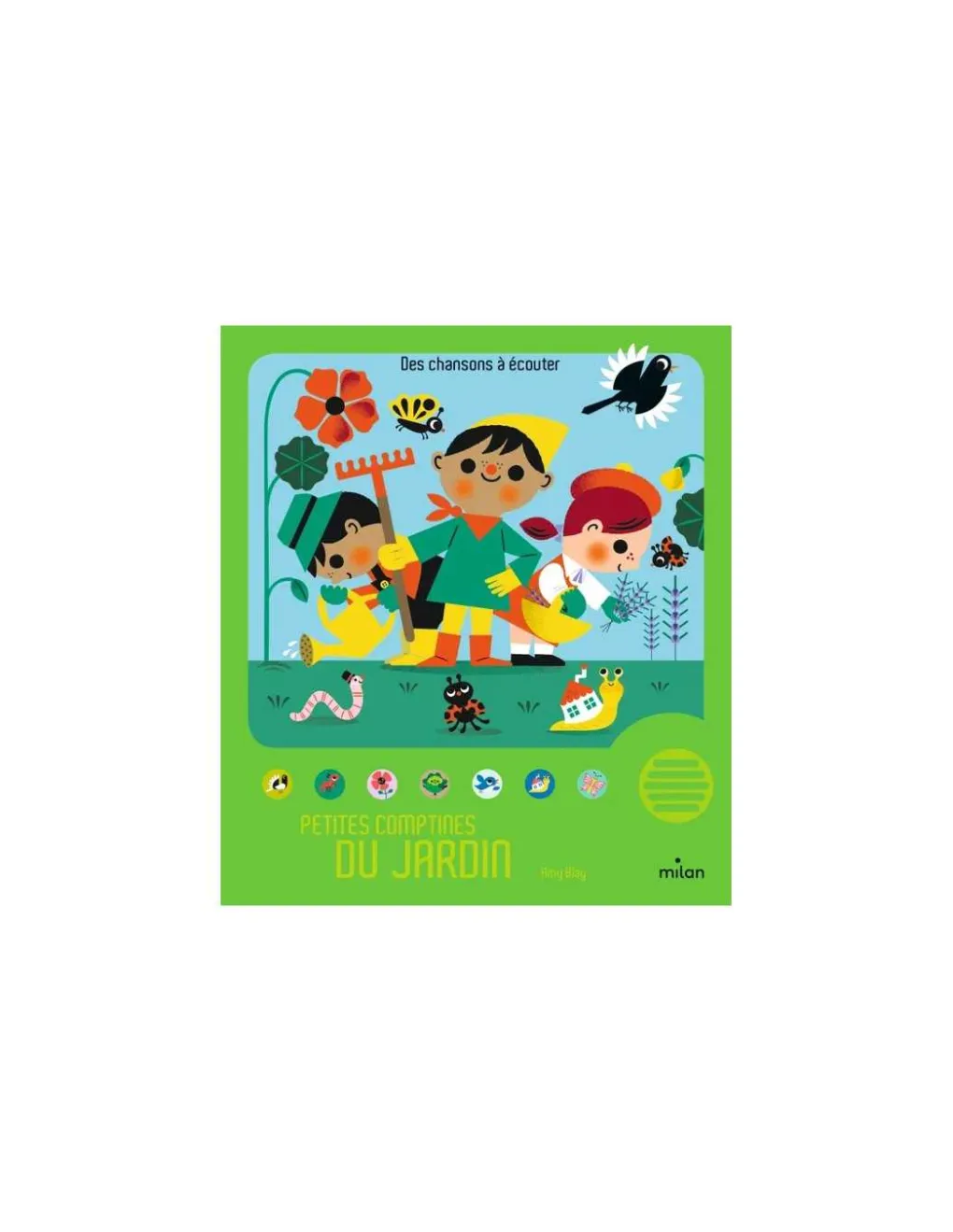 Milan Livre Petites comptines du jardin - Best