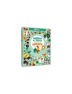 Auzou Livre sonore Cherche et trouve des tout-petits La ferme - Hot