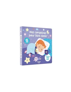 Auzou Livre sonore Mes comptines pour faire dodo - Clearance