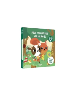 Auzou Livre sonore Mes comptines de la forêt - Outlet