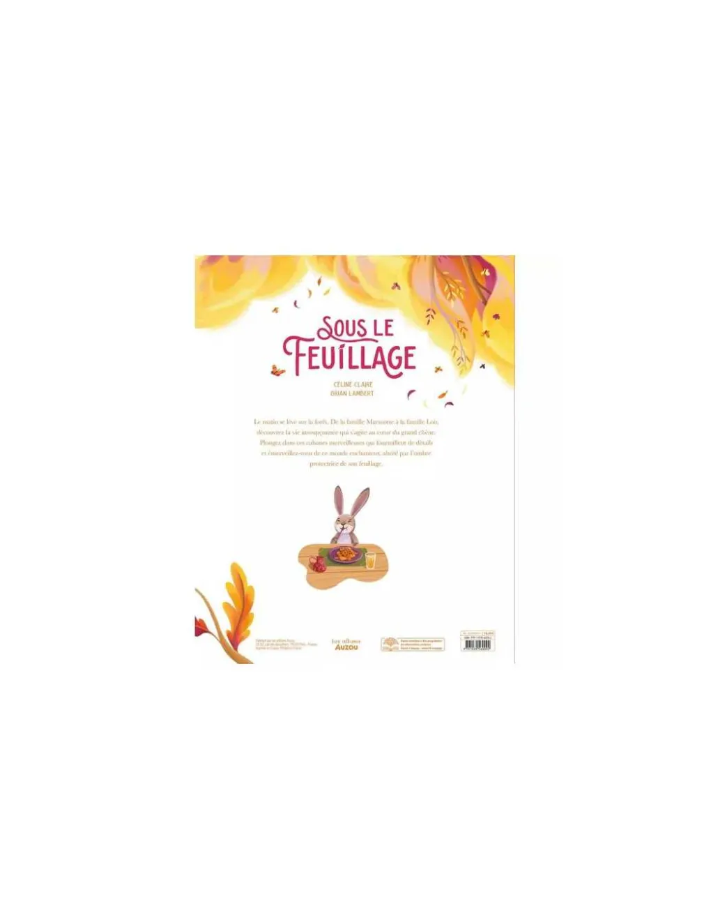 Auzou Livre Sous le feuillage - Online