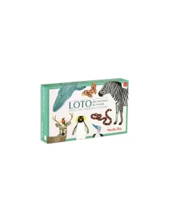 Moulin Roty Loto des animaux Tout autour du monde - Discount