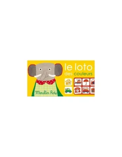 Moulin Roty Loto des couleurs Les Popipop - Hot