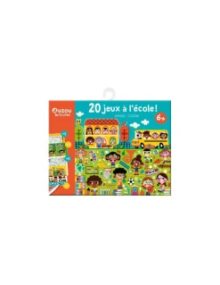 Auzou Ma pochette de 20 jeux à l'école - New