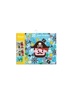 Auzou Ma pochette de 20 jeux pirates - Discount