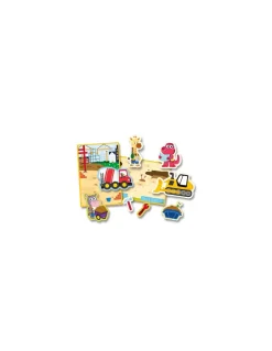 Auzou Ma première pochette d'aimants le chantier - Discount