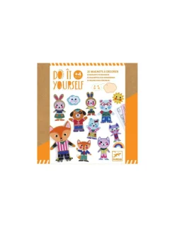 Djeco Magnets à décorer Funky Family - Do It Yourself - Clearance