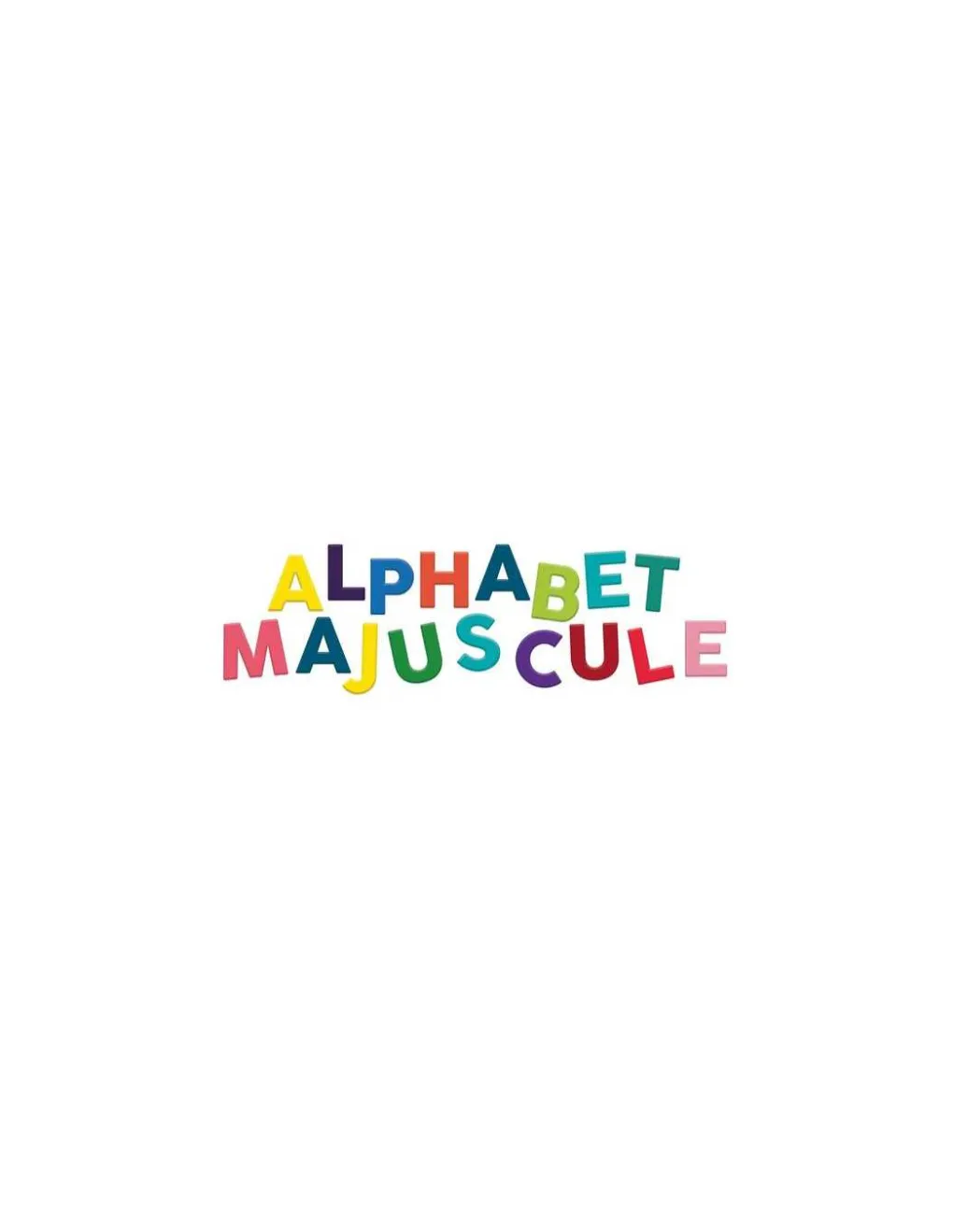 Vilac Magnets alphabet majuscules bois 77 pièces - Discount