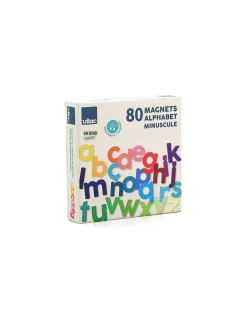 Vilac Magnets alphabet minuscules bois 80 pièces - Best