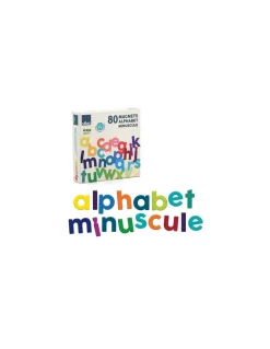 Vilac Magnets alphabet minuscules bois 80 pièces - Best