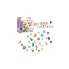 Jeujura Magnets bois 80 lettres minuscules et chiffres - New