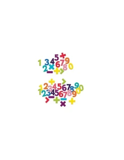 Vilac Magnets chiffres bois 58 pièces - Outlet