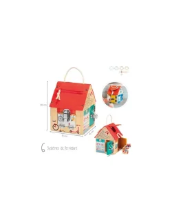 Lilliputiens Maison d'apprentissage multi fermetures - Clearance