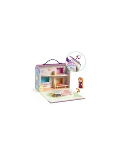 Djeco Maison de Bluchka et Indie figurines Tinyly - Outlet