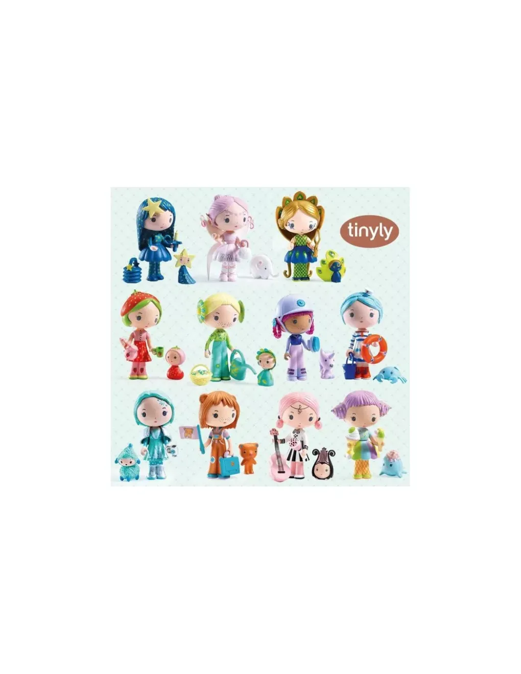 Djeco Maison de Sunny et Mia figurines Tinyly -