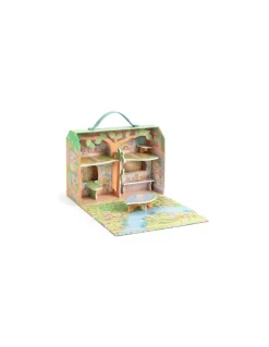 Djeco Maison des bois Sylvia & Fox Tinyly - Online