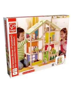 Hape Toys Maison toute saison meublée - Hape Sale