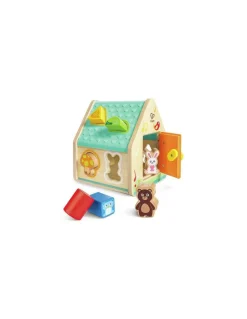Hape Toys Maison trieuse de formes Les amis de la forêt - Hape Hot