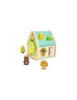 Hape Toys Maison trieuse de formes Les amis de la forêt - Hape Hot