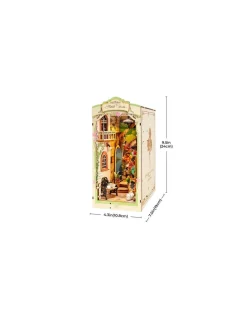 Rolife Maquette Floral Corner Book Nook - Sale