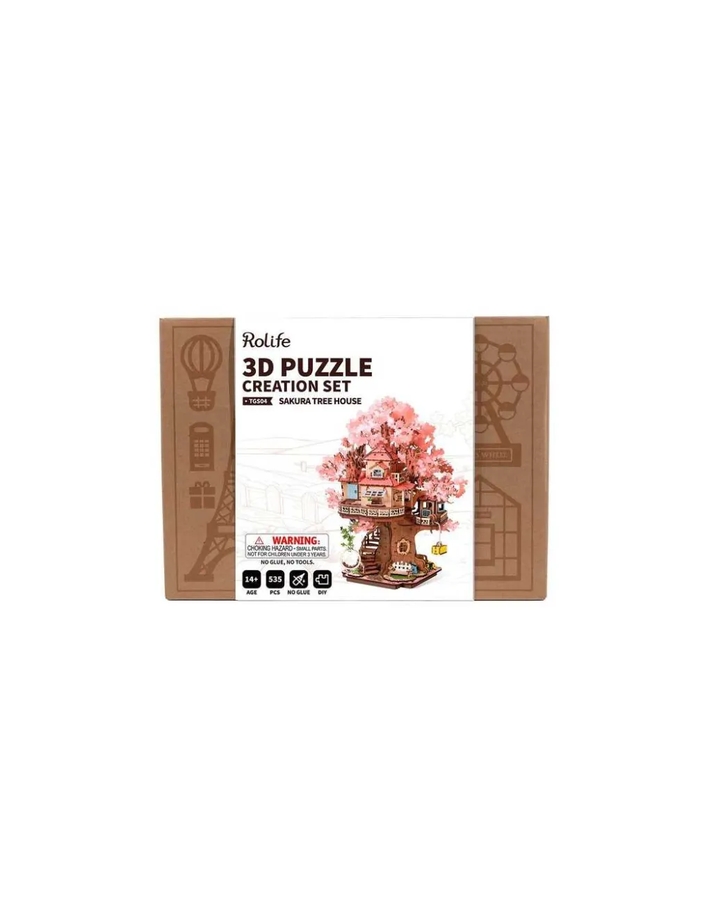 Rolife Maquette maison dans les arbres Sakura - Sale