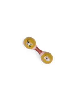 Moulin Roty Maracas double ocre Après la pluie - Outlet