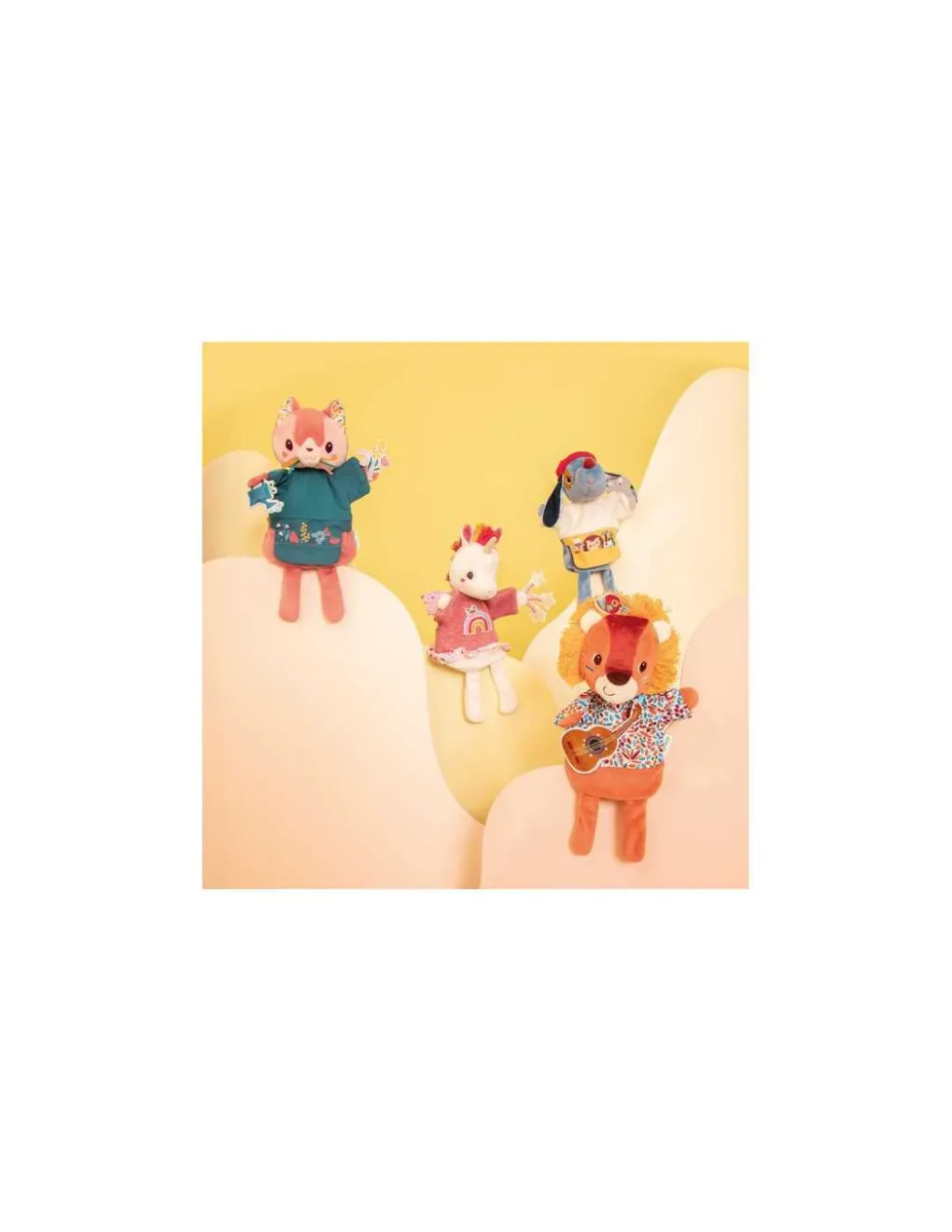 Lilliputiens Marionnette Jack le lion - Clearance