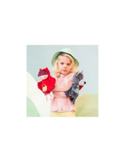 Lilliputiens Marionnette Louis le loup - New