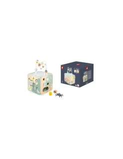 Janod Maxi cube multi-activités Sweet Cocoon - Sale