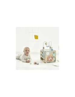 Janod Maxi cube multi-activités Sweet Cocoon - Sale