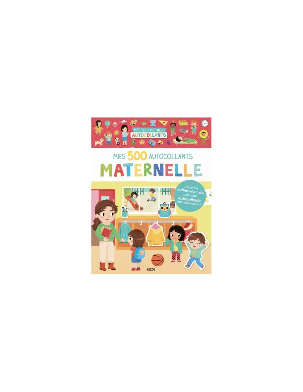 Auzou Mes 500 Autocollants Maternelle - Hot