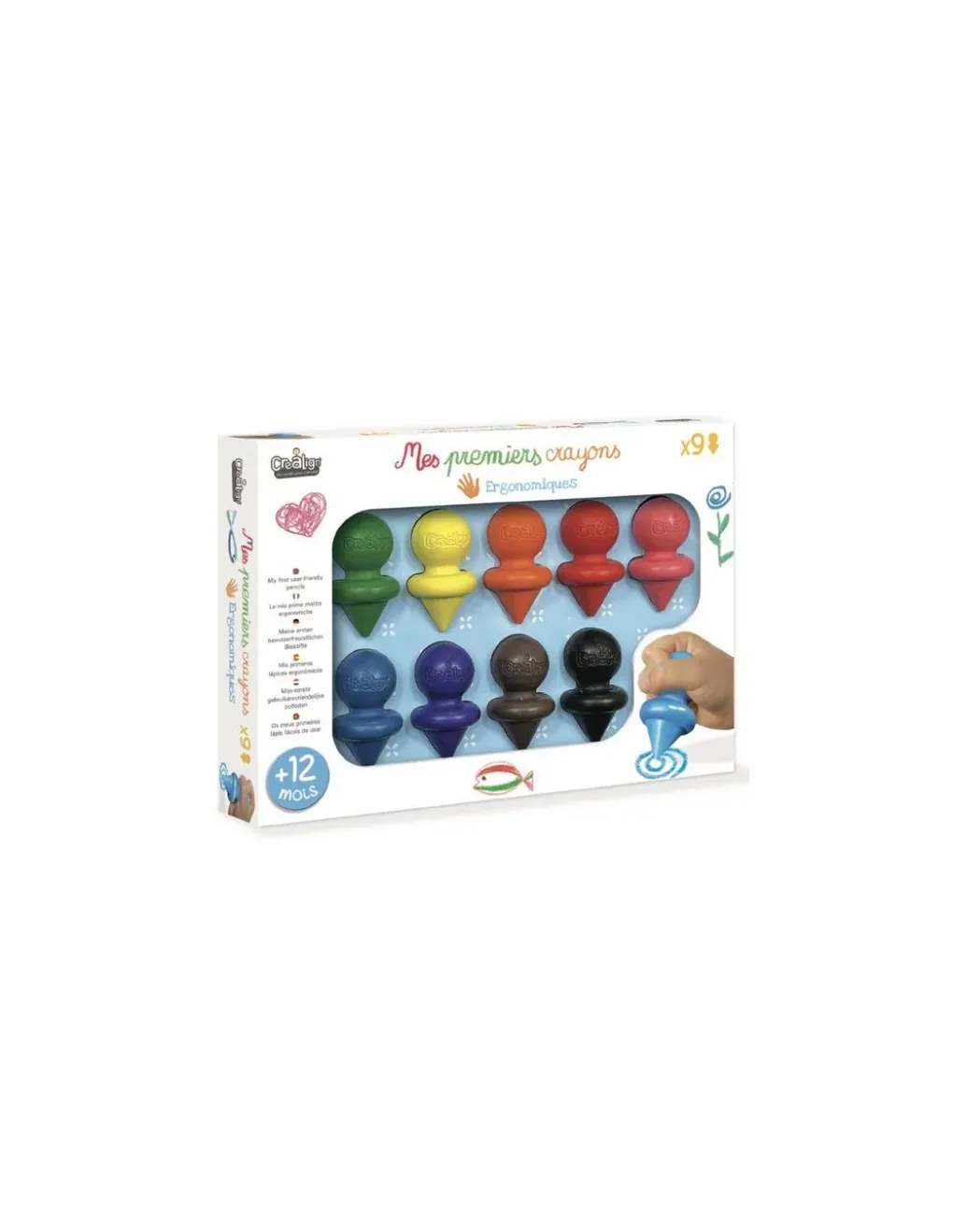 Crea Lign’ Mes 9 premiers crayons - CréaLign' Best