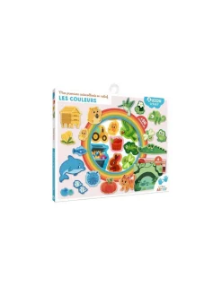 Auzou Mes premiers autocollants en relief les couleurs - Clearance