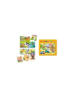 123 Soleil Mes puzzles sonores la ferme - ! Hot