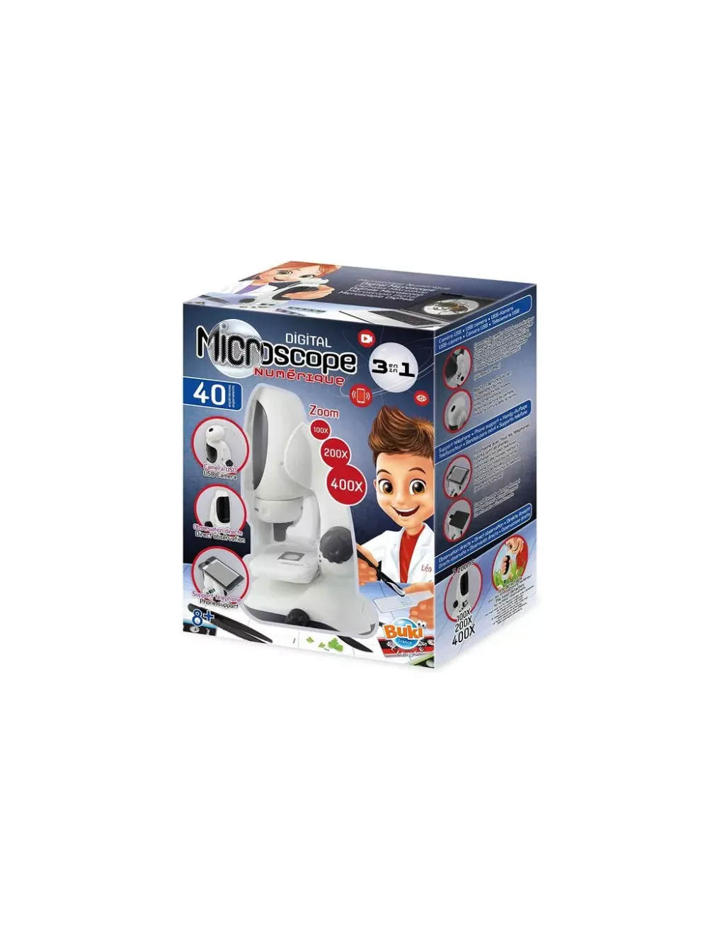 Buki France Microscope vidéo 3 en 1 - Buki Discount