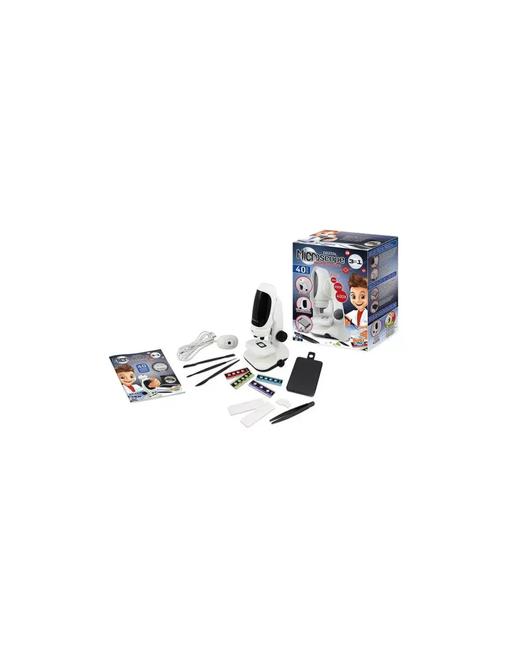 Buki France Microscope vidéo 3 en 1 - Buki Discount